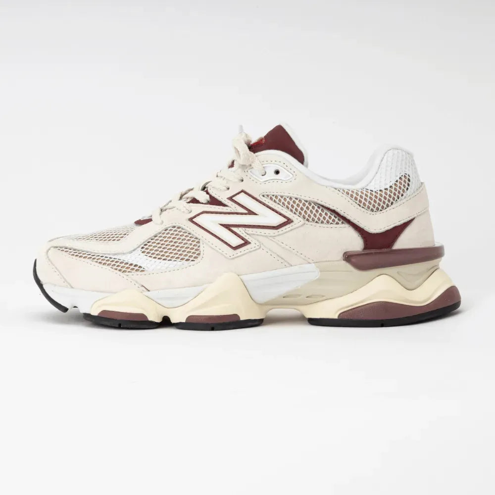 Modern Lifestyle Sneakers Burgundy Neutral Design