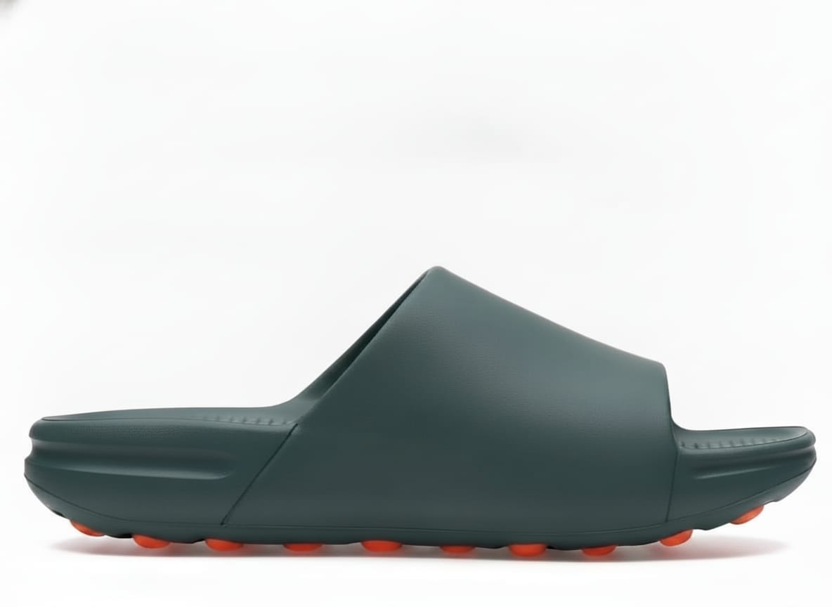 Arch Support Recovery Slide Sandals - Mineral Slate