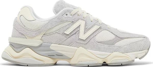 Muted Grey Suede Mesh Lifestyle Sneakers