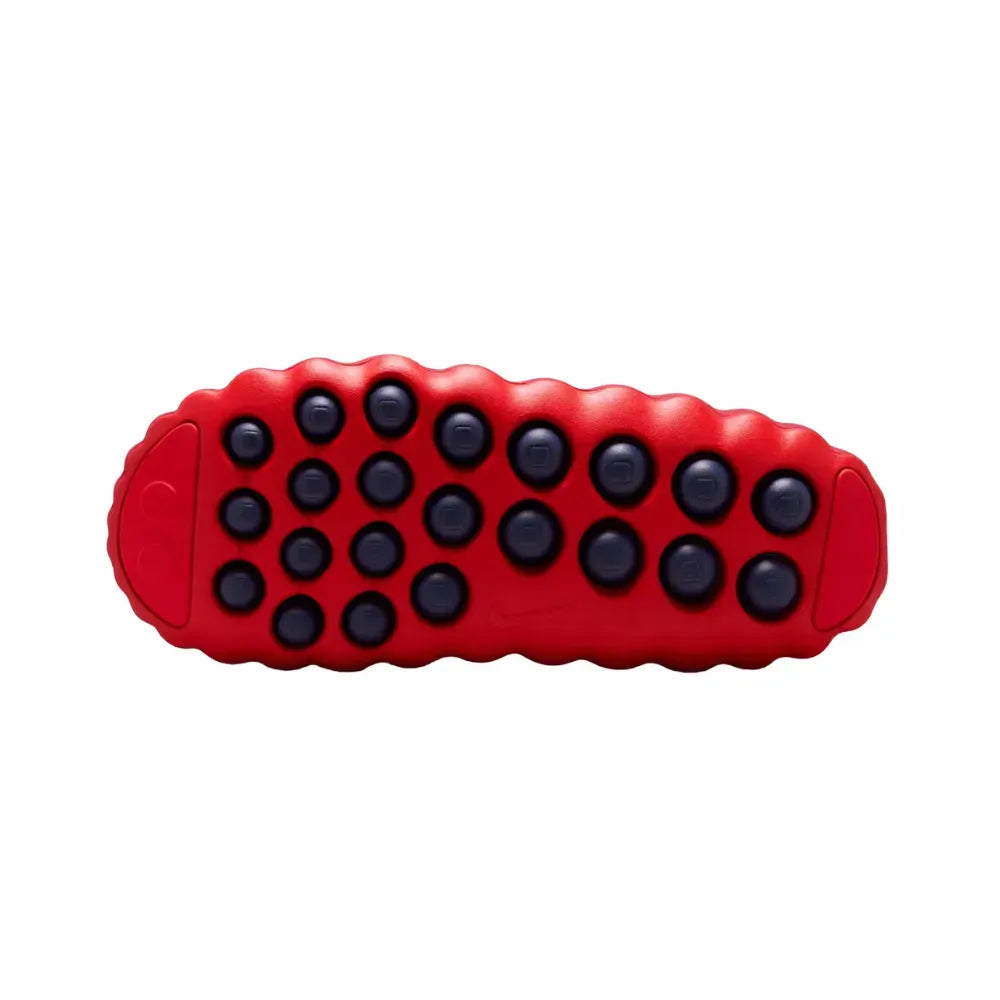 Vibrant Red Contoured Foam Recovery Slides