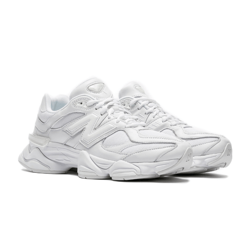 All White Mesh Suede Casual Footwear
