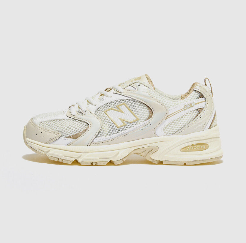 Retro-Inspired Everyday Runner Sand Cream