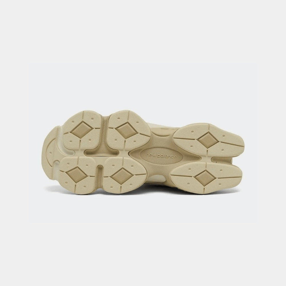 Beige Mesh Suede Lifestyle Sneakers