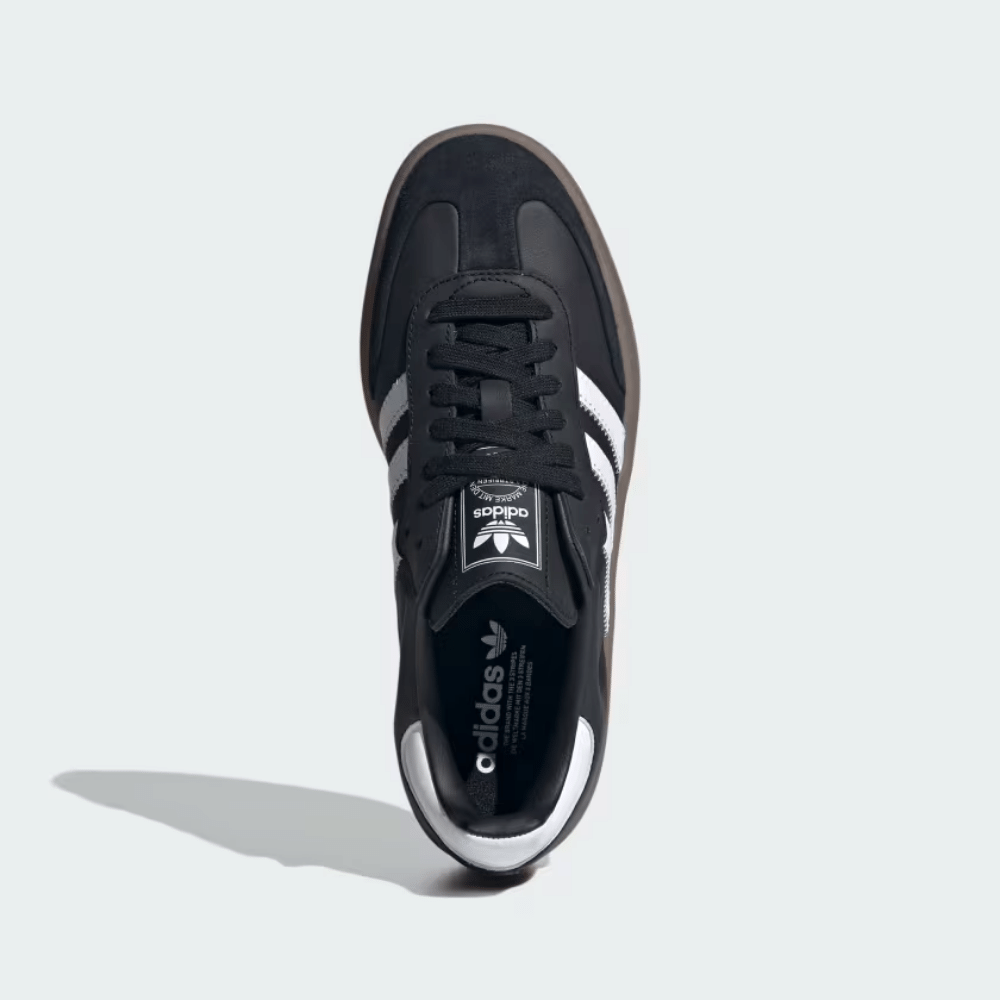Elevated Black Platform Sneakers Metallic Gold