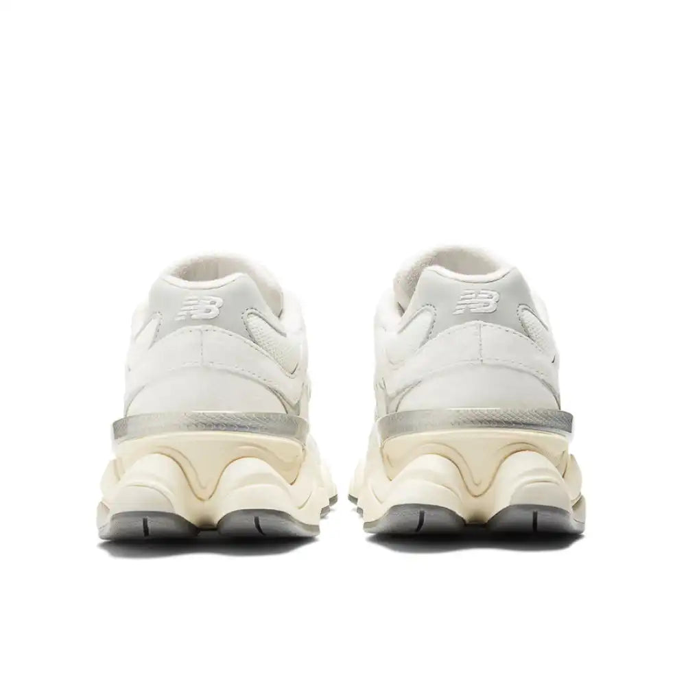 Classic White Mesh Suede Lifestyle Sneakers