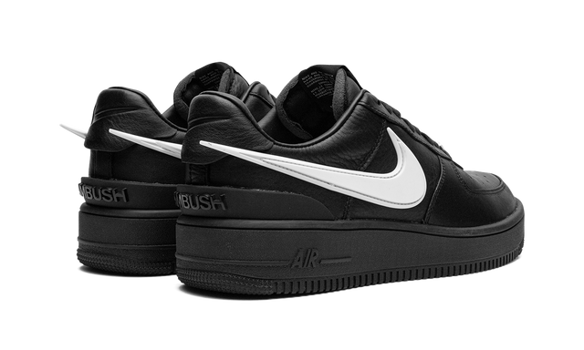 Classic Black Leather Low-Top Lifestyle Sneaker