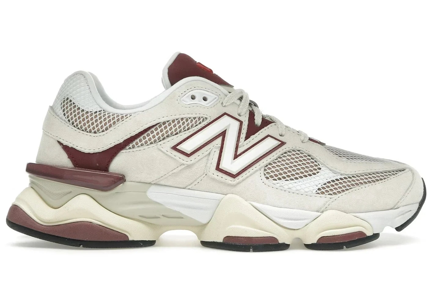 Modern Lifestyle Sneakers Burgundy Neutral Design