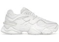 All White Mesh Suede Casual Footwear