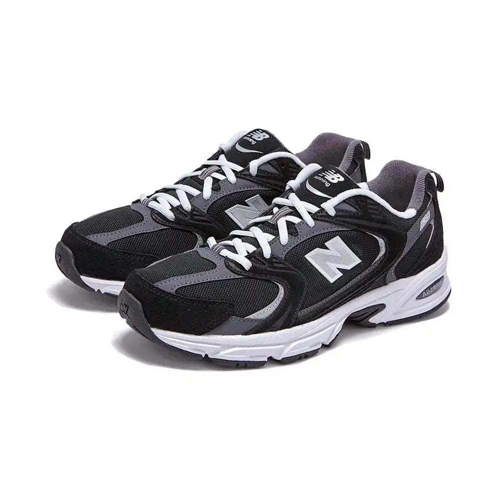 Black Mesh Synthetic Everyday Lifestyle Sneakers
