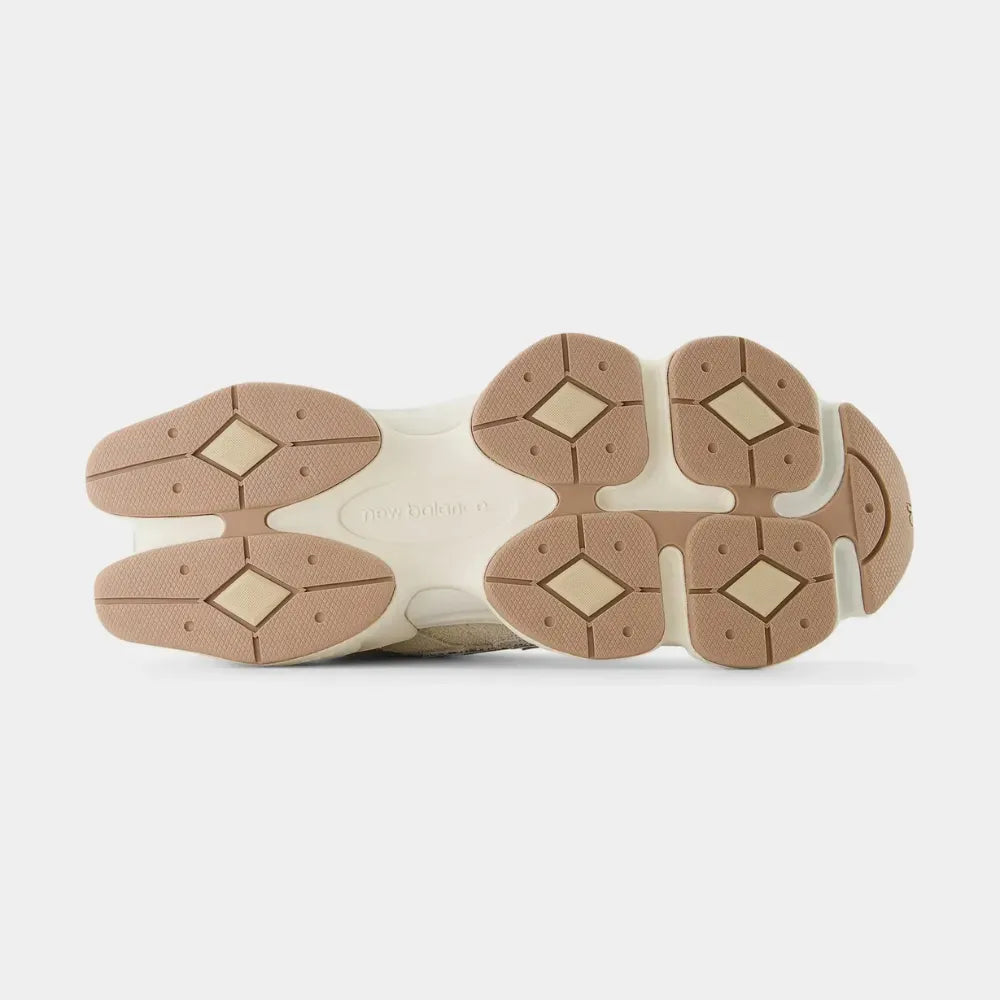 Neutral Tone Mesh Suede Lifestyle Shoes