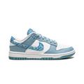 Classic Two-Tone Low-Top Sneakers Patterned Design