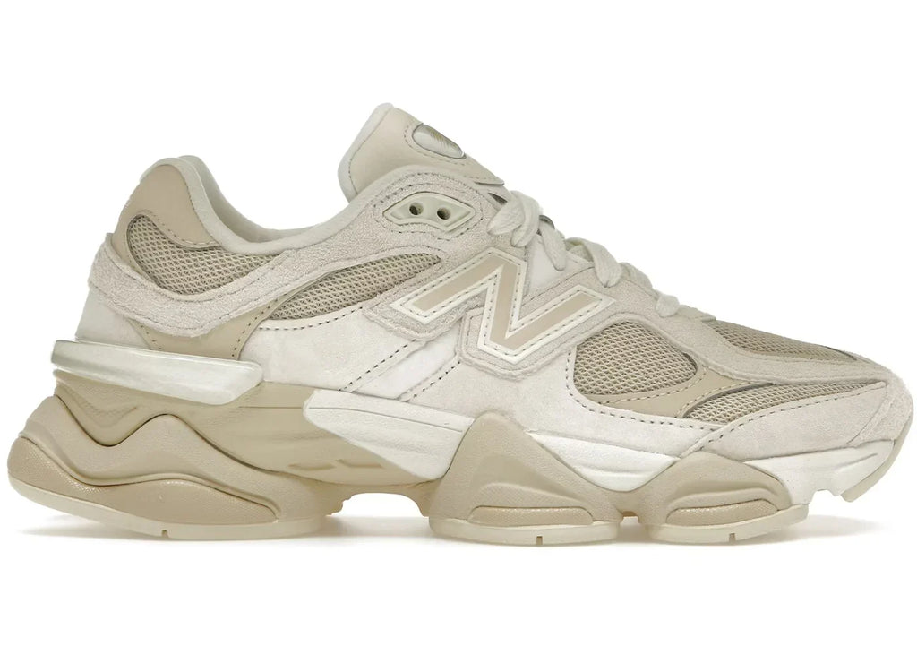 Beige Mesh Suede Lifestyle Sneakers