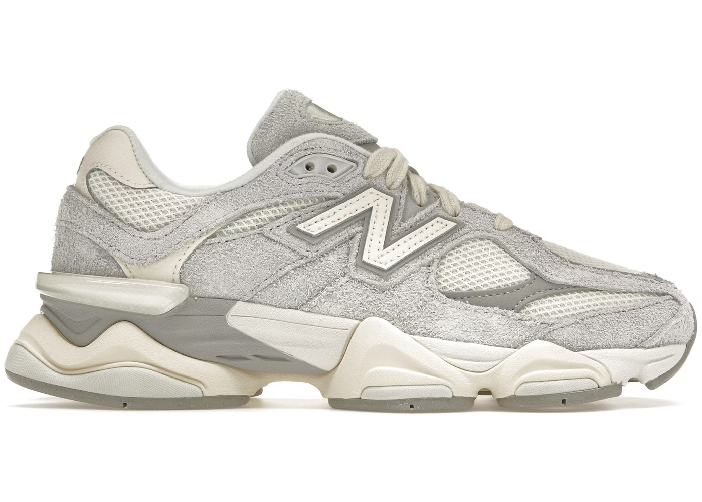 Muted Grey Suede Mesh Lifestyle Sneakers