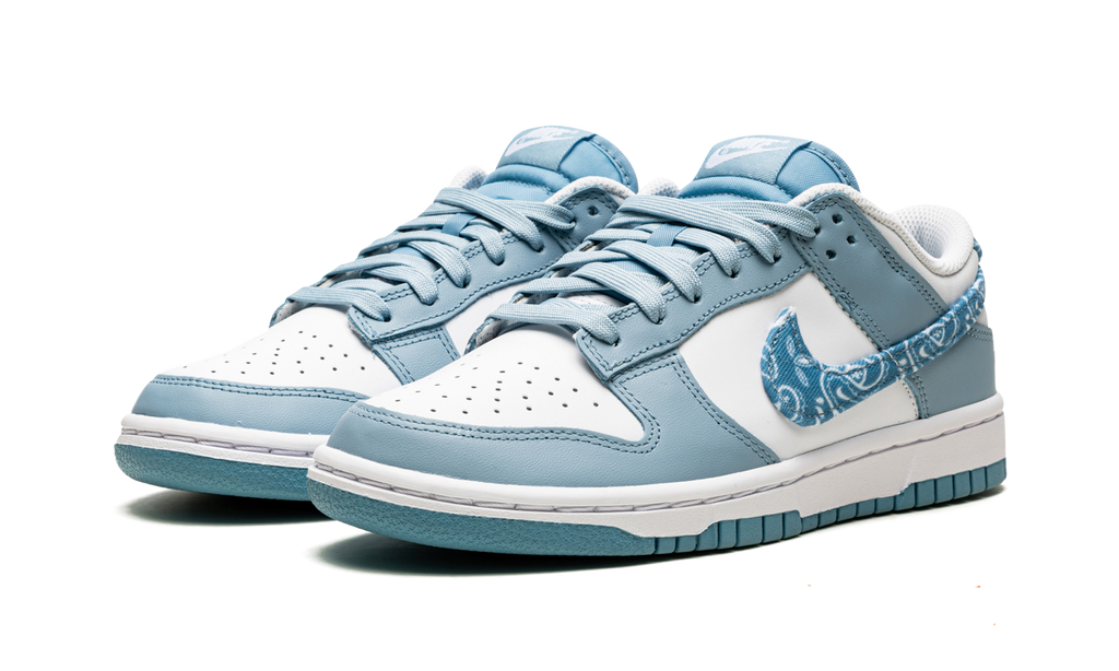 Classic Two-Tone Low-Top Sneakers Patterned Design